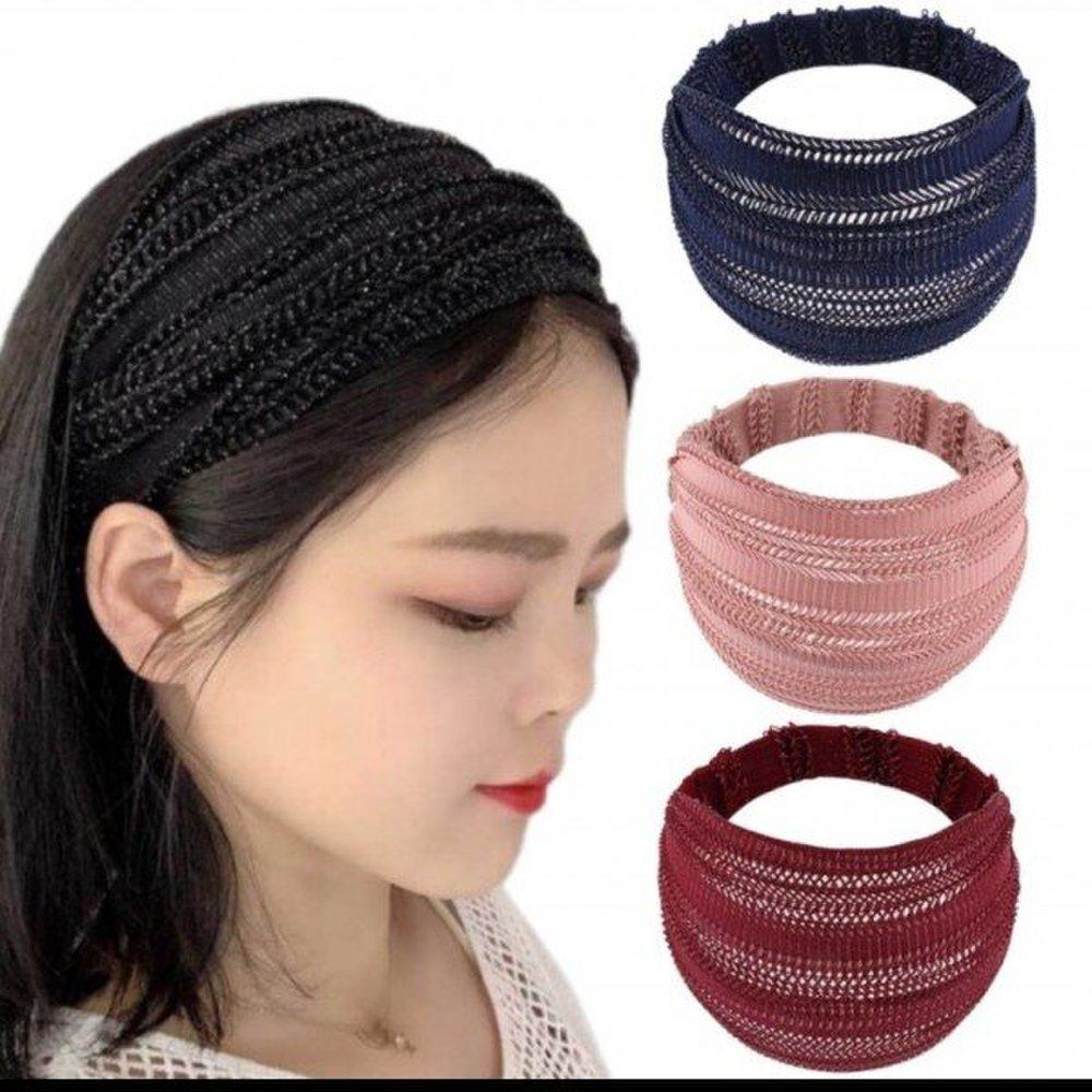 

Mno Шапка для женщин среднего возраста Кулинарная Чесаная Капюшон Кухня Мытье Бандана Повязка для волос pink