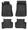 Rubber Mats Seat Exeo 2009-2013 3D Trunks