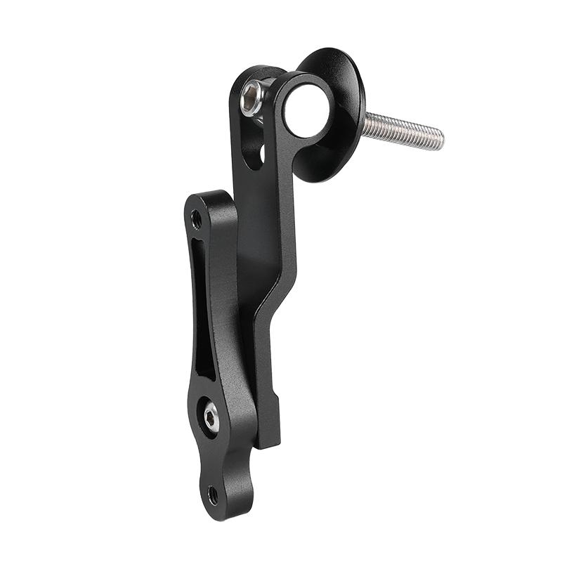 

Aluminum Alloy Road Bicycle Stem Water Bottle Mount Adapater Adjustable MTB Bottle Cage Convert Bike Accessories чёрный