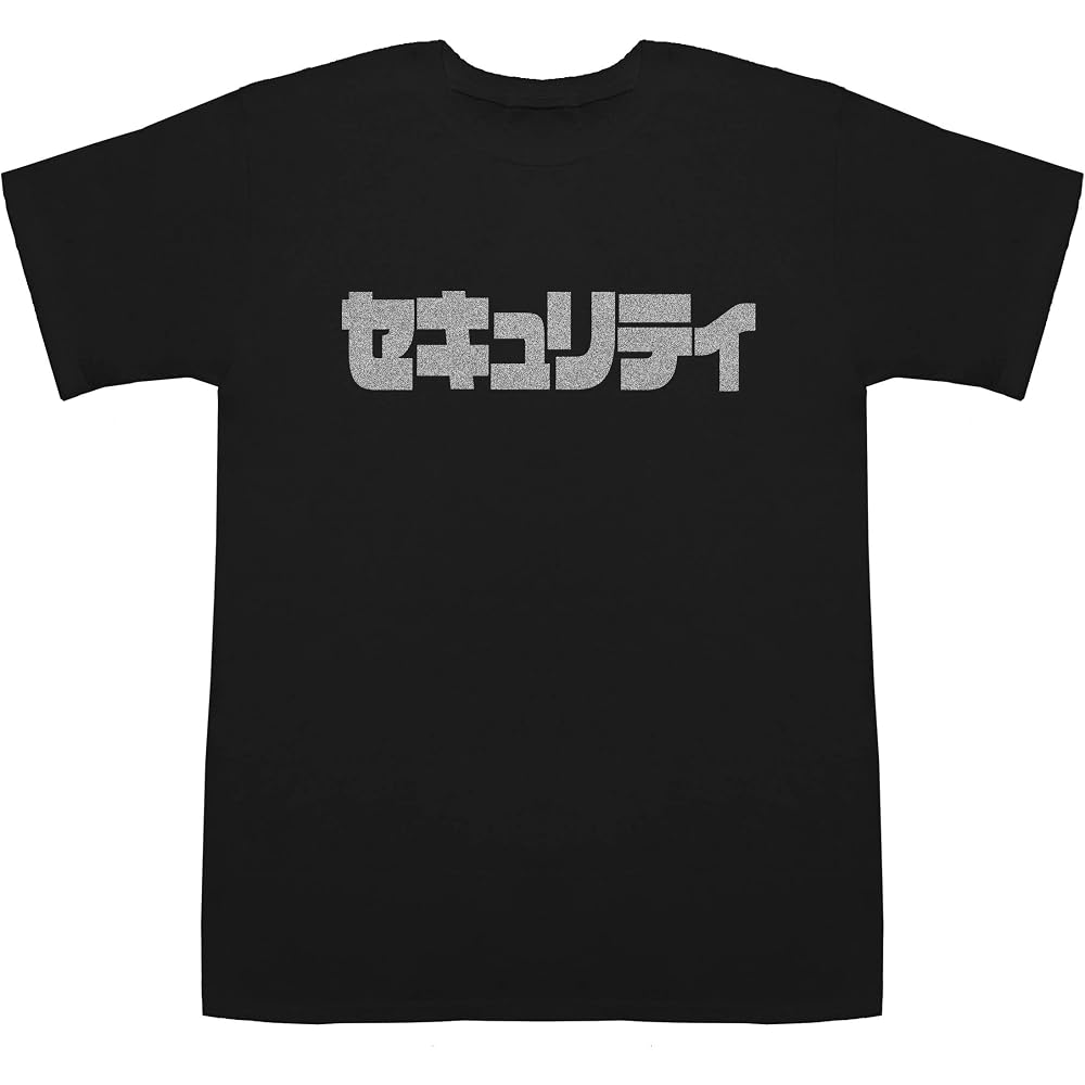[Japonism] Security Security POP T-Shirts Black X Silver XS [Wii U] [Mopera U]