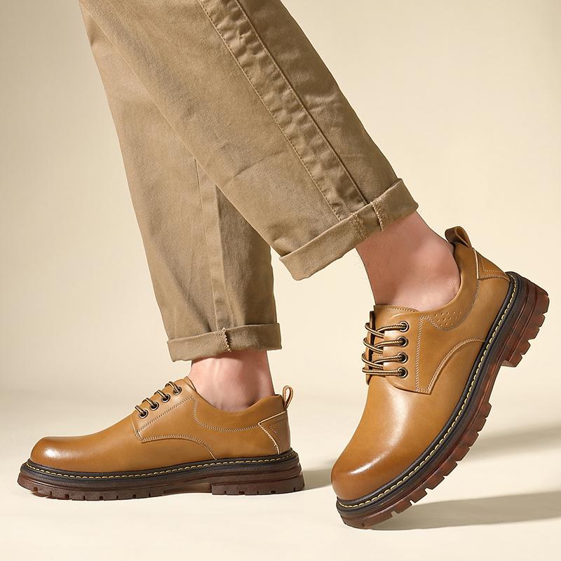 Fashion Casual men's leather shoes Fashionable minimalist design style Leisure Business Party Office wedding dress high-quality shoes