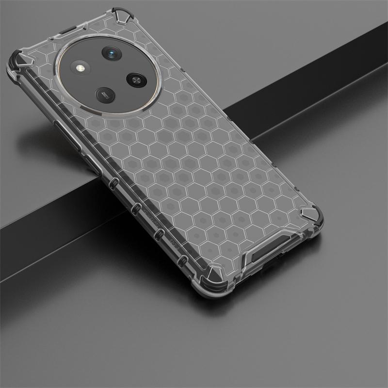 Shockproof Transparent Case For Honor Magic 7 Lite Honeycomb Armor Case For Honor Magic 7 Lite Cover For Honor Magic 7 Lite Case