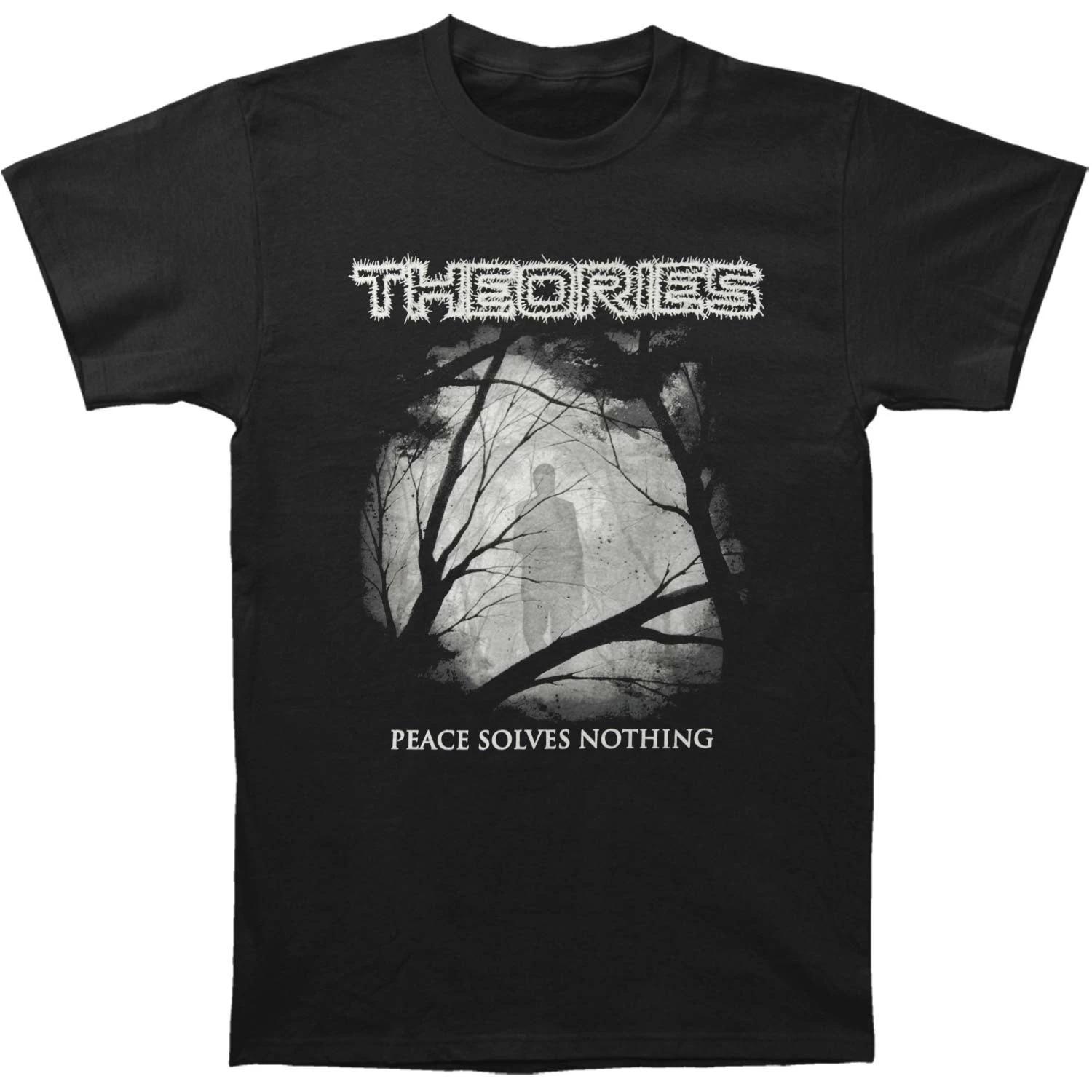 Men s Theories Regression T-shirt Small Black L