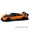 1/32 Pagani Zonda R Diecast Models Huayra Dinastia Alloy Toys Miniature Car Sound Light Pull Back Doors Openned Cars Child Gifts
