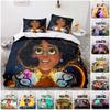 Disney Encanto Cartoon Print 2/3-pcs Bed Set Soft Bedding Set Cover