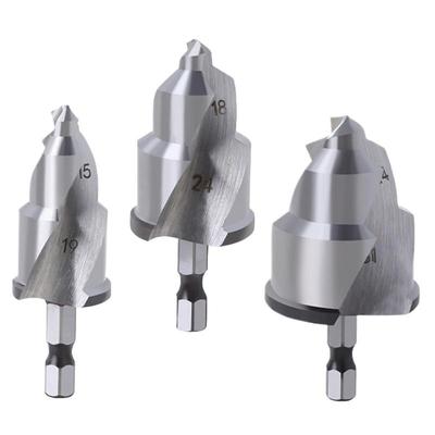 Countersink Drill Bit Steel Conduit Reamer Safe Countersink Sturdy Reamer Bit Quick Change Bit Pipe Reamer Tool For PPR Water
