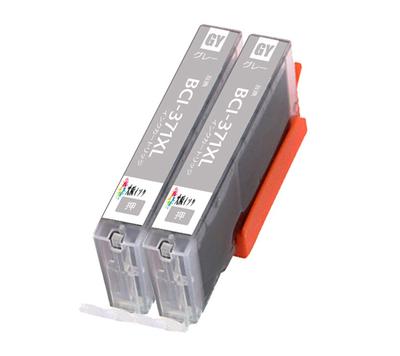 Canon Tintenpatrone 371 370 XL Canon GY Grau 2er-Pack Hohe Kapazität Kompatibel PIXUS MG7730F MG7730 TS8030 MG6930 Kompatibel mit dem neuesten IC-Chip