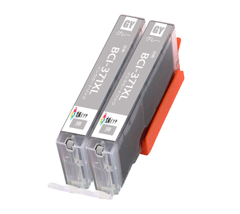 

Canon Ink Cartridge 371 370 XL Canon GY Gray 2 Pack Large Capacity Compatible PIXUS MG7730F MG7730 TS8030 MG6930 Compatible with the latest IC chip