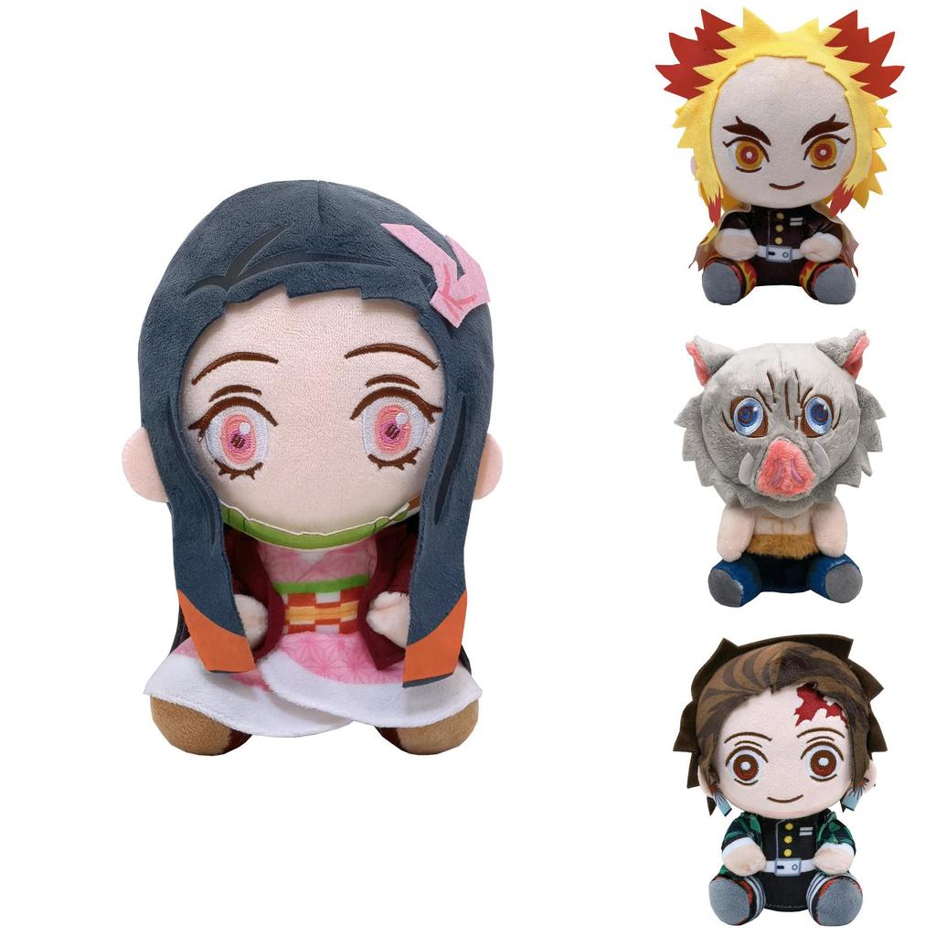 Demon Slayer Blade Plushie Doll Cartoon Kawaii Anime Tanjiro Soft And Safe For Kids Great Gift