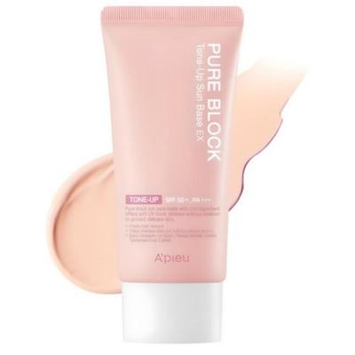 [אפיו] בסיס הגנה מהשמש פיור בלוק טון-אפ SPF50+ PA+++, 50 מ"ל