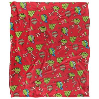 TMNT Seidenmuster Weihnachts-Superweichdecke