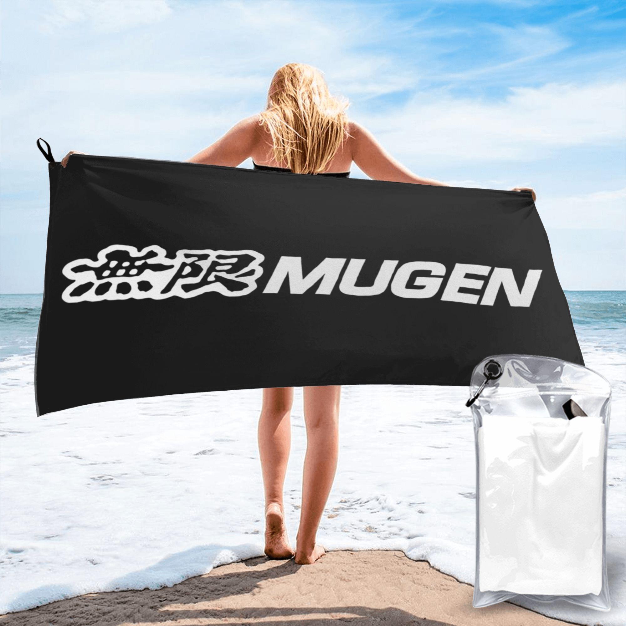 

Mugen Power Beach Towel Soft Microfiber Quick Dry Absorbent Quick Towels For Bath W40*H60(CM)