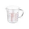 HARIO (Hario) Made In Japan Heat-Resistant Glass Measuring Cup Wide 500ml MJCW-50-R-BK
