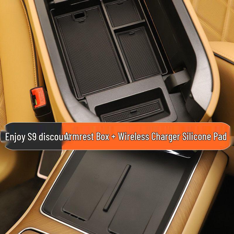 Enjoy S9 Car Armrest Box & Console Storage Interior Accessories