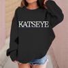 Kids Long Sleeve Printed Neck Sweatshirt Casual Pullover Top for Boys and Girls