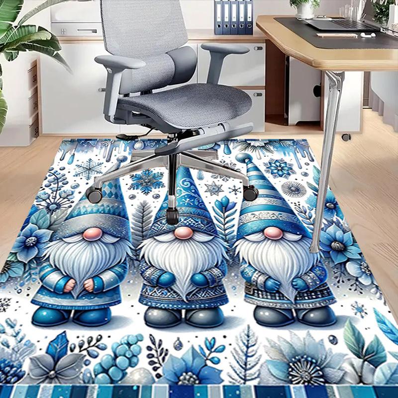 1PC Gnome Winter Anti-slip carpet, suitable for Office, bedroomand playrooms. It can also be used as a sofa footrest cover-R103