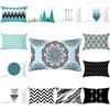 Geometric Circle Triangle Wave Pillow Case Cushion Cover Sofa Bed Car Cafe Decor