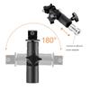 Hot Shoe Umbrella Holder Mount E Type Flash Light Stand Bracket for DSLR Camera