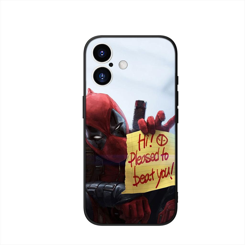 Comics Deadpool Marvel Cover Phone Case for Apple iPhone 17 16 11 Pro XS Max XR 6 7 8 Plus + SE 2020 5 16E