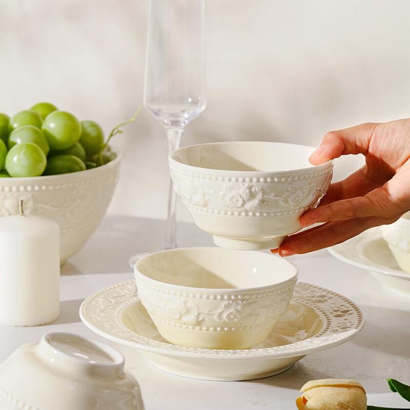 Cream Style Ceramic Dinnerware
