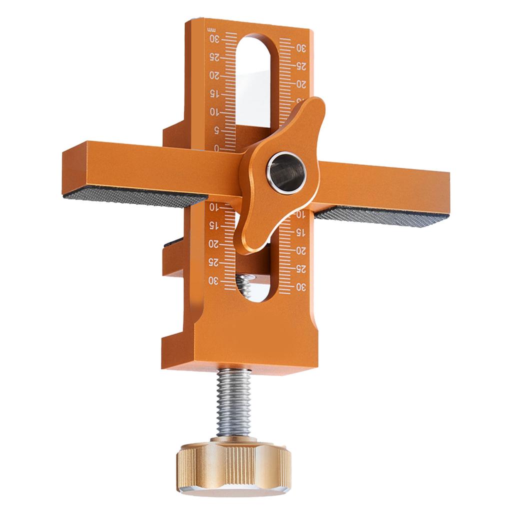 Cabinet Door Mounting Jig Tool Set Installation Positioner Adjustable Aluminium Alloy Woodworking Position Leveler