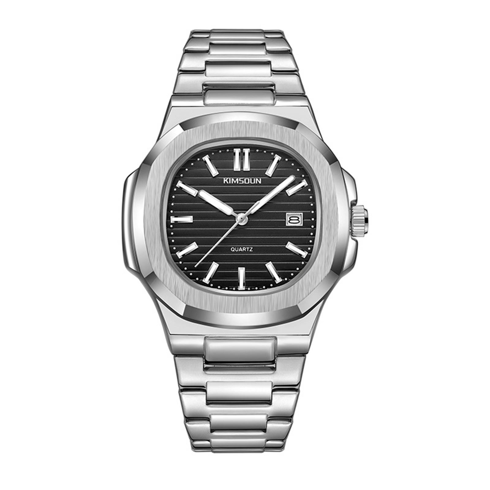 

Мужские водонепроницаемые светящиеся наручные часы-будильник для бега One Size