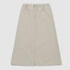 LECOQ Women'S Long Skirt - Beige Qr122Lsk19