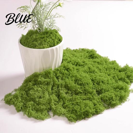 Long-lasting Artificial Moss Centerpieces Fish Fairy Gardens DIY Crafts 100/150/200/500/1000G Green Table Fake Tank Microlandscape