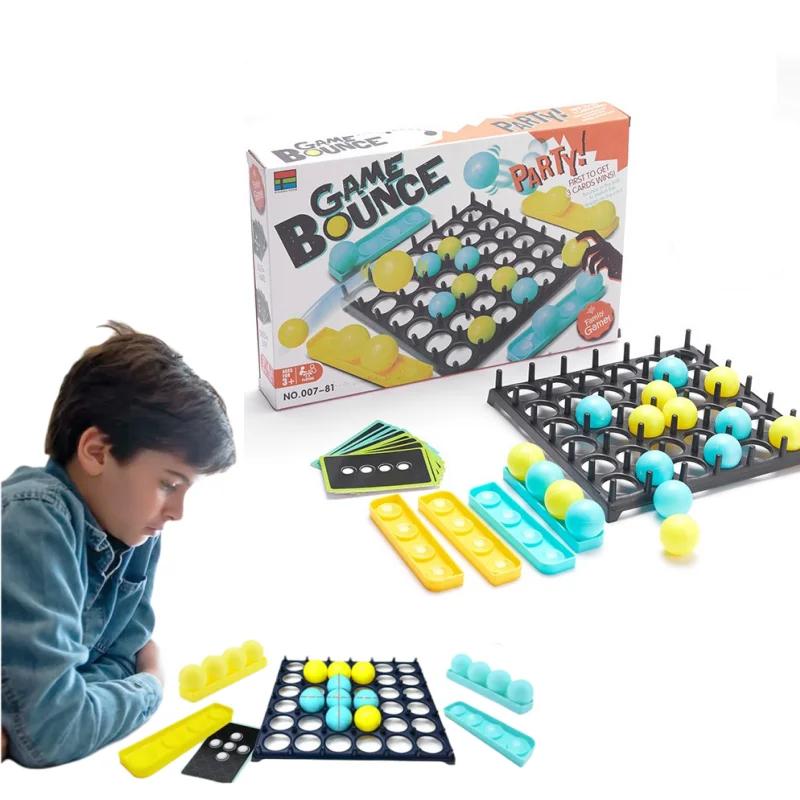 Desktop Throwing Sphere Bouncing Sphere Elasticity Competition Game Game Stress Relieving Plaything Parent Child Battle Children'S Gift