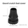 16-22mm Rubber Cane Tips Non-Slip Walking Stick Tips Non-Slip Crutches Accessories  Climbing Hiking