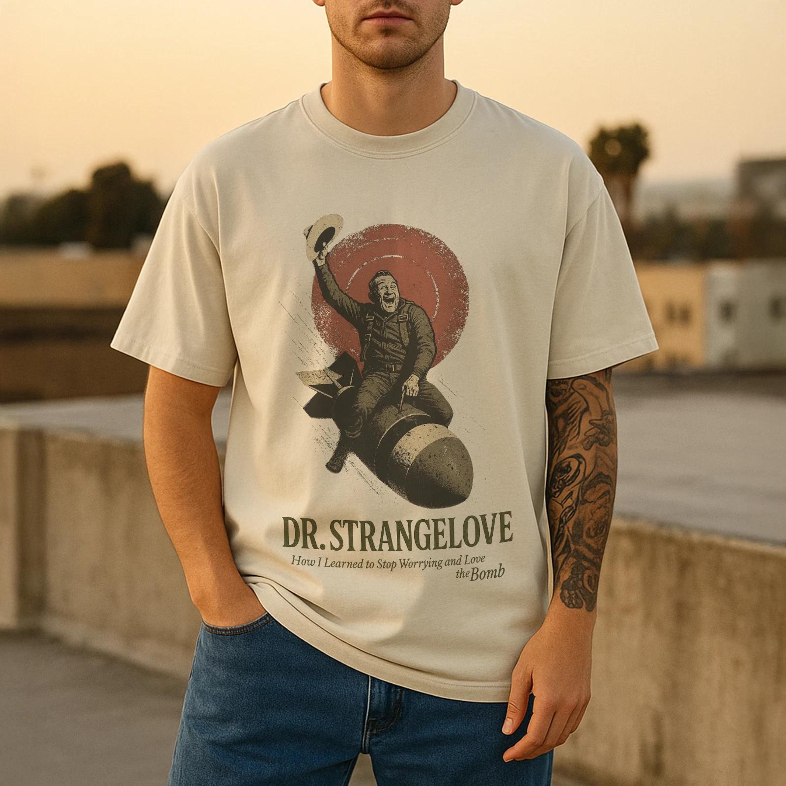 Vintage Dr Strangelove Tee, Cold War Cinema, Kubrick Political Satire Graphic 3XL