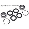 Wheel Bearings Seals Kit 91051 HA7 651 Steel ATV Wheel Bearing Replacement for TRX400 TRX450 TRX500 TRX680