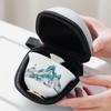 Chaxun Portable Travel Ceramic Tea Set with Gaiwan