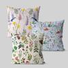 Retro Flower and Bird Pillowcase Dormitory Decoration Office Living Room Sofa Home Pillowcase