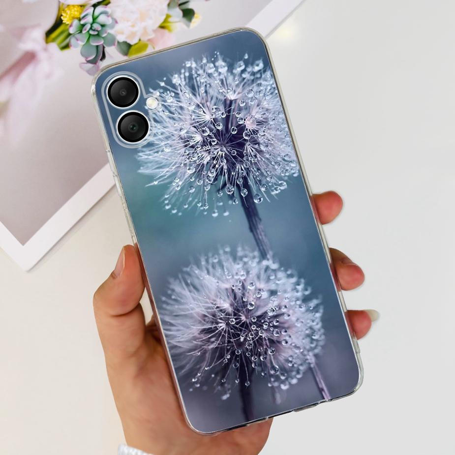 For Samsung Galaxy A06 Case SM-A065F New Luxury Painted Cover 6.7'' Soft Silicone Phone Case For Samsung A06 A 06 GalaxyA06 Bags