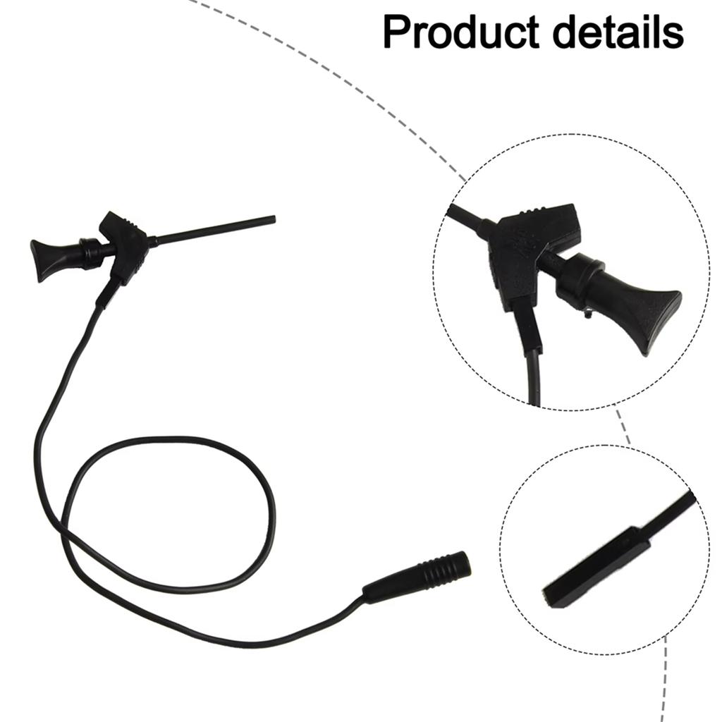 2025+ Multimeter Test Hook Clip Mini IC Hook Test Clip with Leads To 2mm Hole Socket High Quality Test Cable Parts