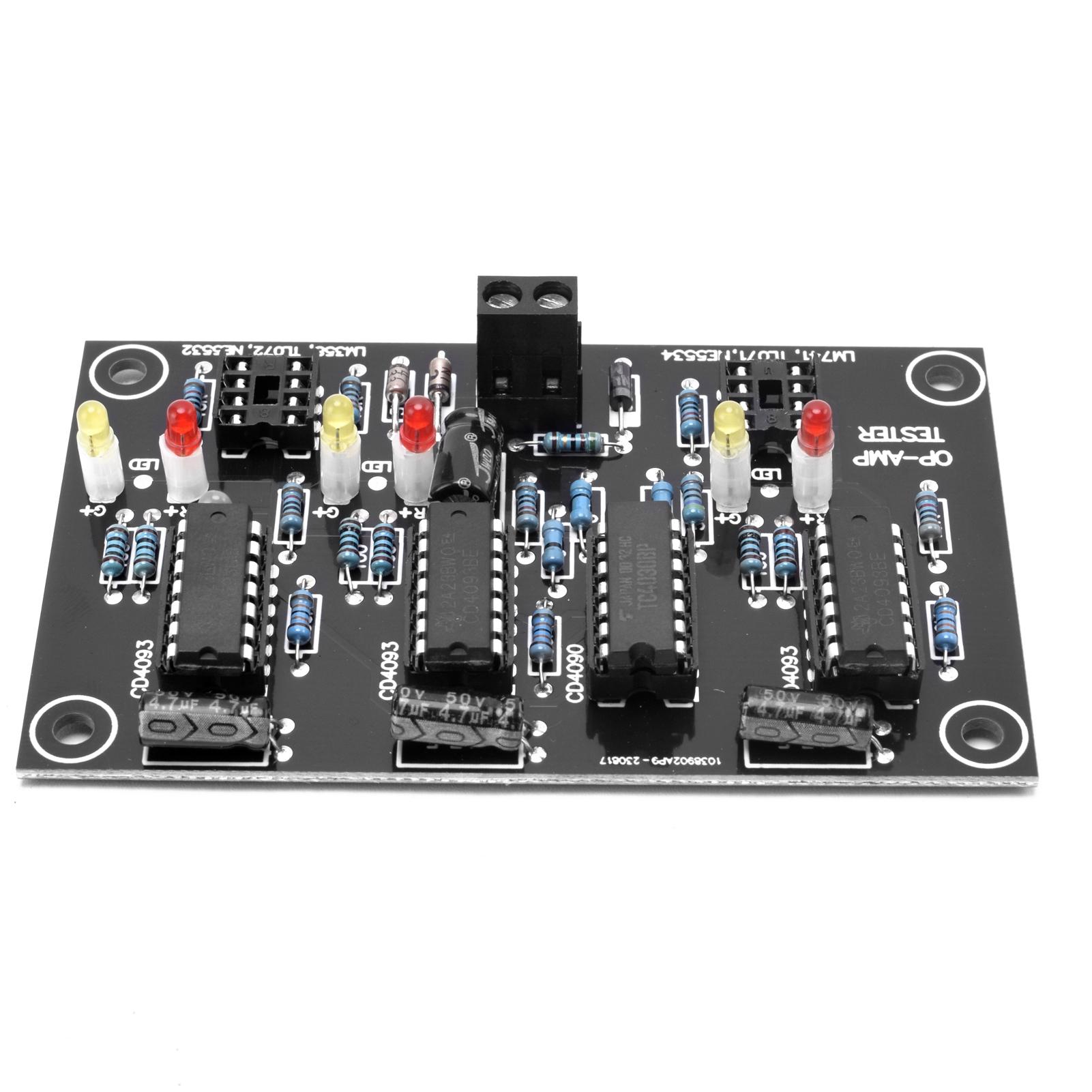 

al Amplifier AMP Tester Module Single Dual Screening Circuit Board for IC Amplification Judgement and Roughly Conversion Rate Judgement