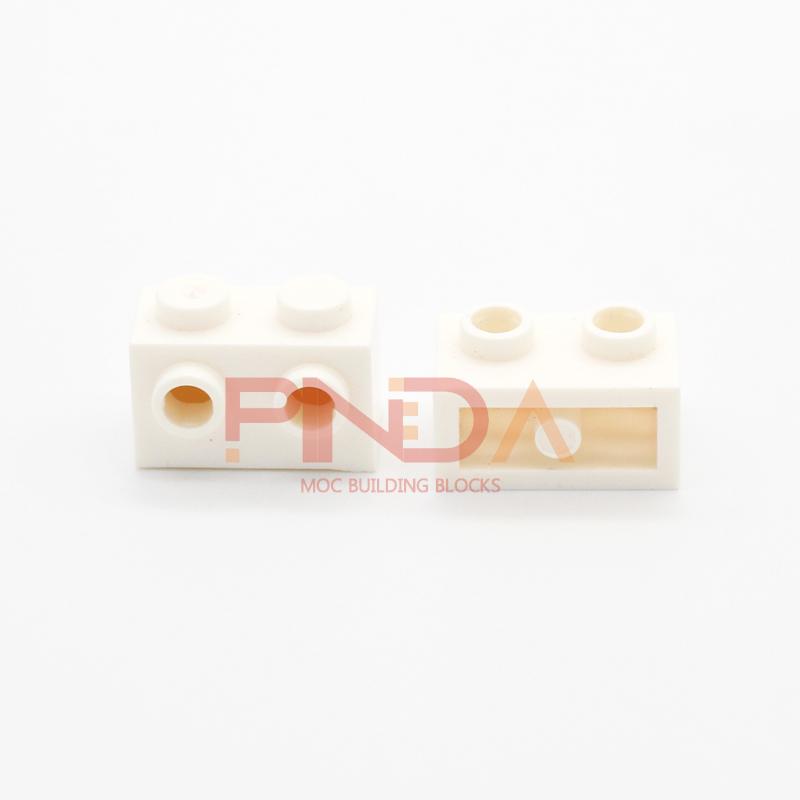 50Pcs Moc 11211 1X2 With Studs On Side Building Blocks Bricks Creative Creative Toys Gifts Developmental Toys