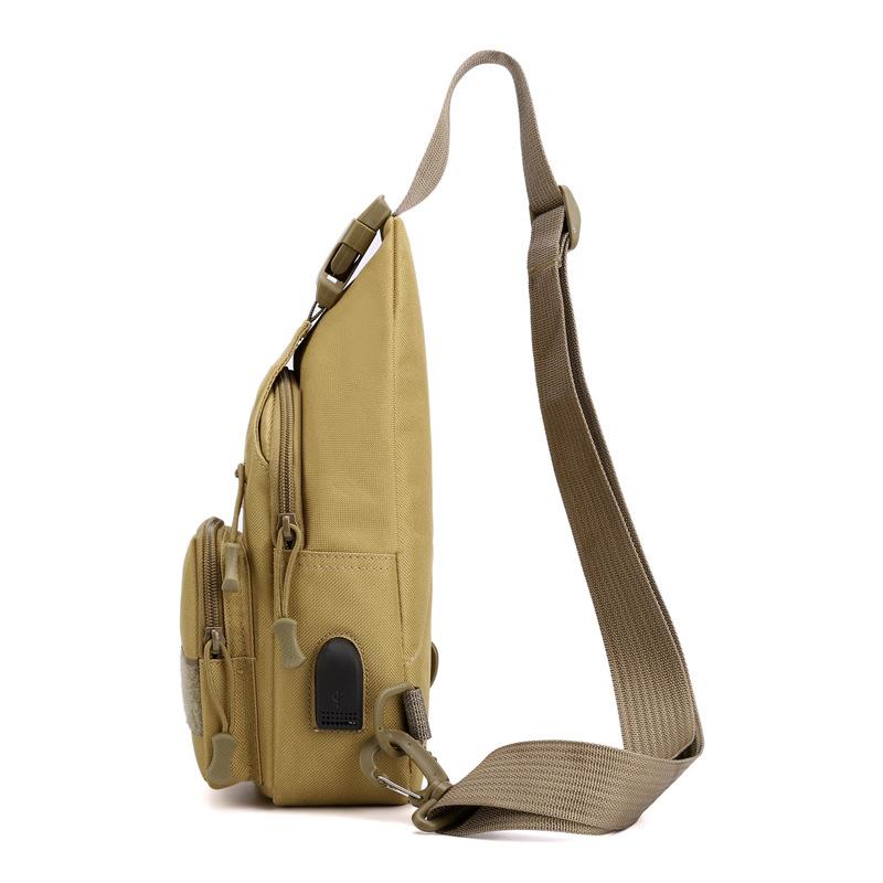 Men Tactical Shoulder Bag Hiking Backpack Nylon Outdoor Hunting Camping Fishing Molle Army Trekking Military Chest Sling Bag