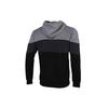 Adidas Originals Trefoil Colorblock Fleece Hoodie Men Hoodie Grey Black GD5796