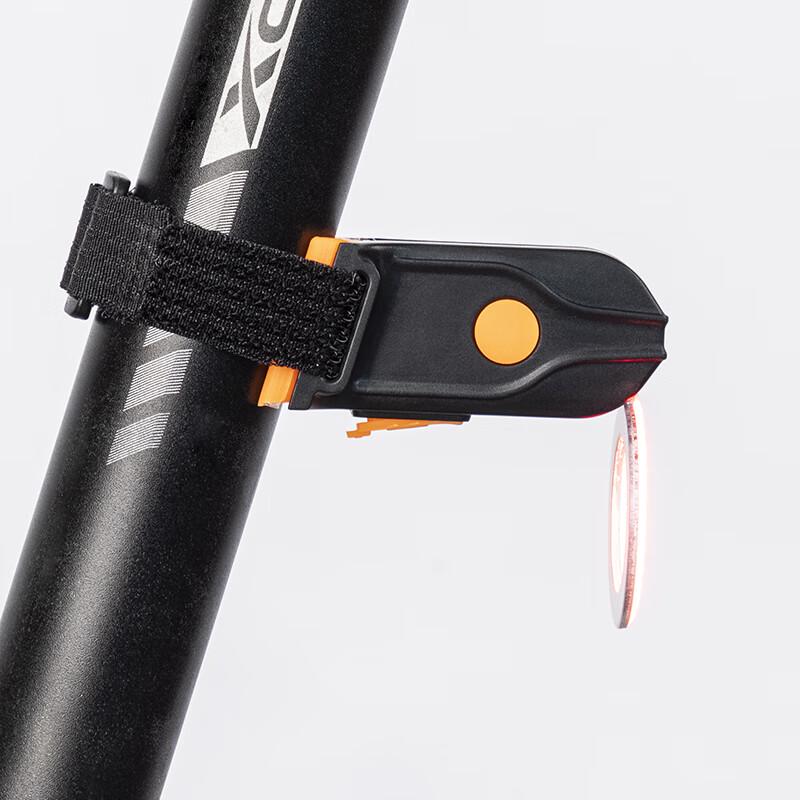 SolarStorm USB Rechargeable Round LED Bicycle Taillight