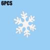 60PCS Christmas Foam Snowflake Decorations Hanging Ornaments Garland for Christmas Tree Window Party Winter Wonderland