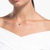Swarovski Attract Single Stone Necklace And Earring Set Women Jewelry Blue 5536554