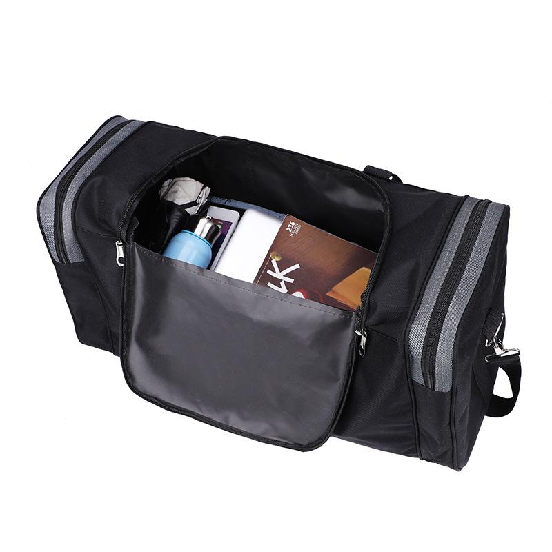 Large Capacity Foldable Leisure Fitness Bag Moving Bag Outdoor Long and Short Distance Travel Bag