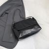 Chain tote bag large capacity commuter silver high-end shoulder bag new niche design retro messenger women's bag