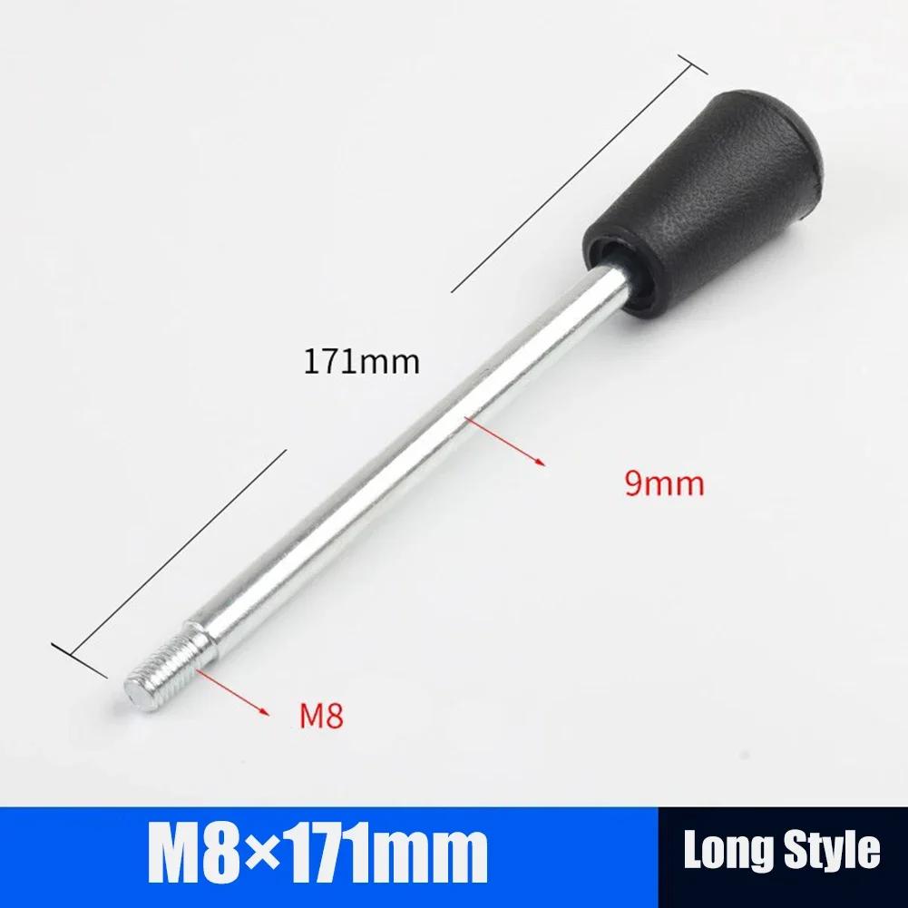 M6-M12 Fixed Long Grip Handle Bakelite Knob Handle Work Rod Machine Tool Work Handle Bar Bench Drill Accessories