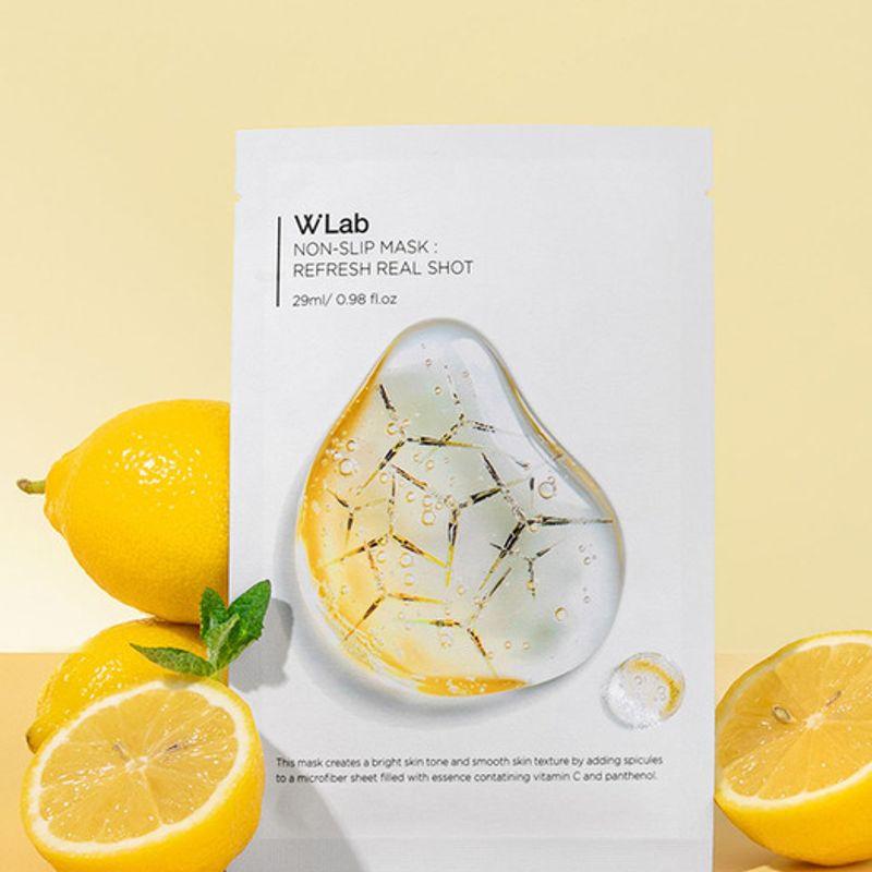 Wlab [10 листов] Wlab Нескользящая маска-освежитель Реальное фото (10 sheets) W Lab Non-Slip Mask Refresh Real Shot