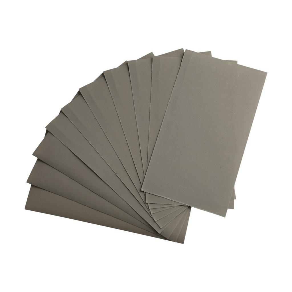 10pcs Sandpaper 138*75mm 600-2500 Grit 600/800/1000/1200/1500/2000/2500Grit