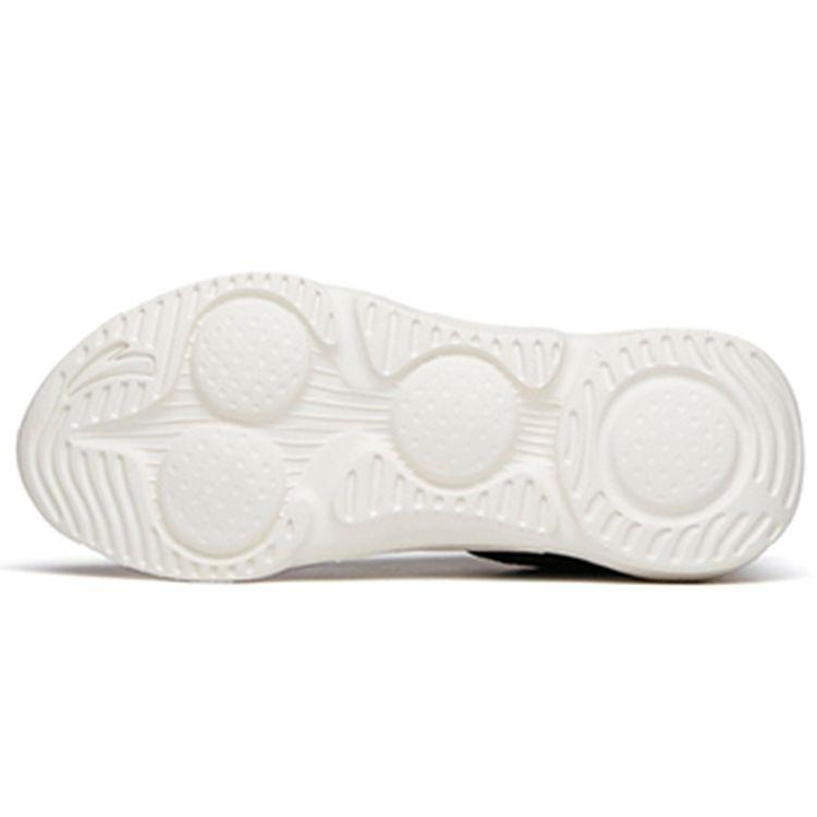 Anta Running Series Shock Absorption Low Top Running Shoes Men Sneakers Black Gray 112145532-3