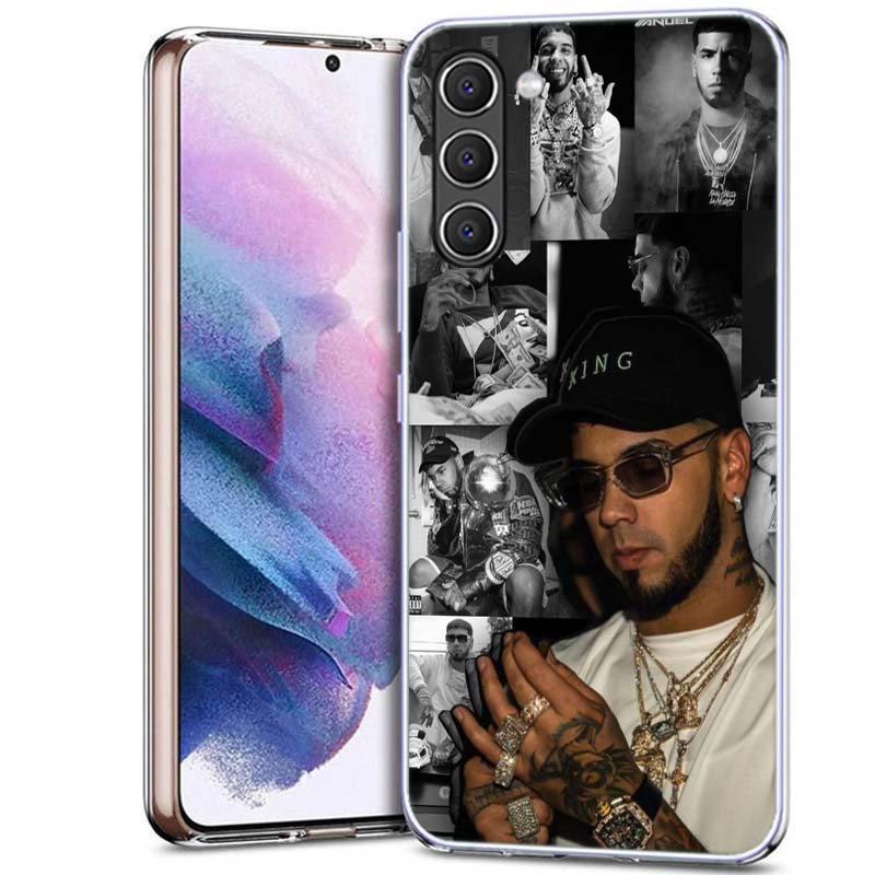 Rapper A-Anuel AA Real Phone Case for Samsung A54 A14 A24 A34 A17 A37 A57 A55 A35 A25 A15 A13 A23 A33 A53 A07 A05S A04S A03 A73